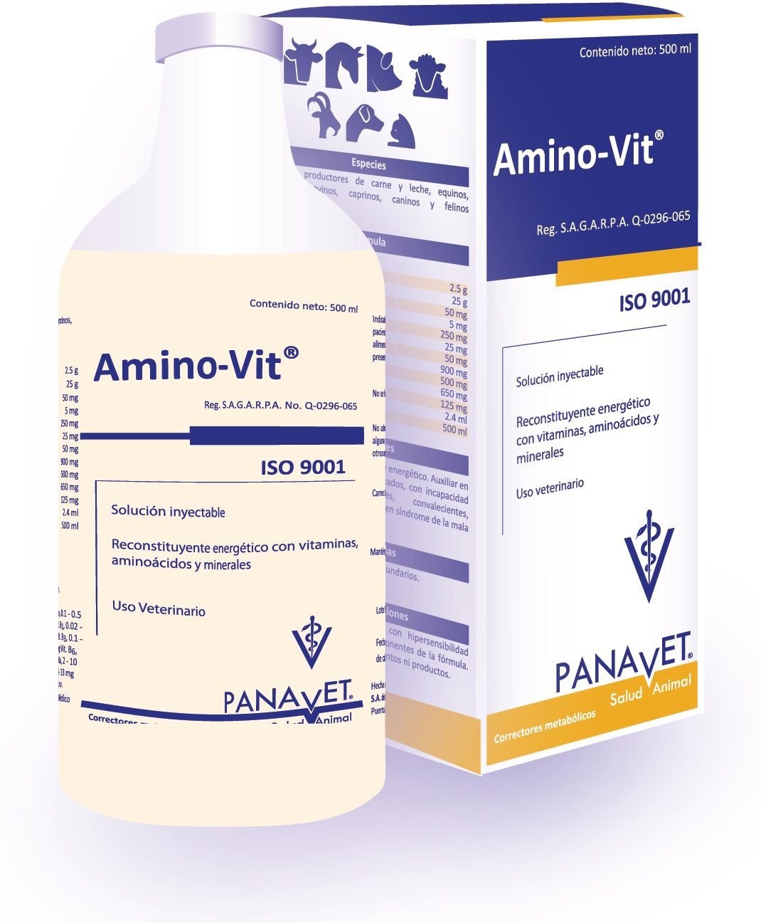 productos panavet amino vit