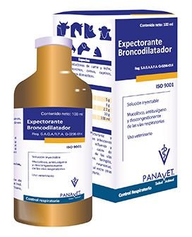 productos panavet expectorante broncodilatador