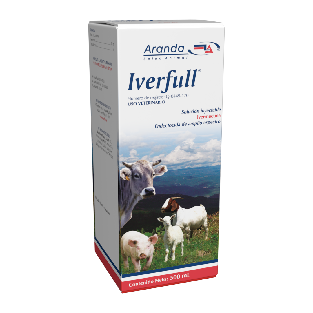 Desparasitantes iverfull 500 ml